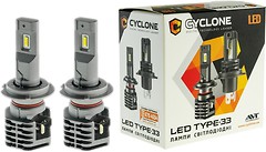 Фото Cyclone LED H7 5000K 4600Lm type 33 (102-188)