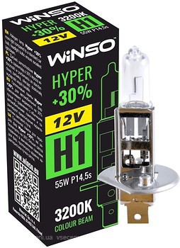 Фото Winso halogen Hyper H1 +30% 12V 55W 3200K (712100)