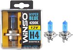 Фото Winso halogen Hyper Blue H4 +20% 12V 60/55W 4200K Set (712450)