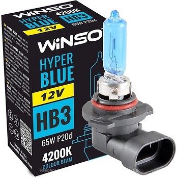 Фото Winso halogen Hyper Blue HB3 (9005) 12V 65W 4200K (712510)