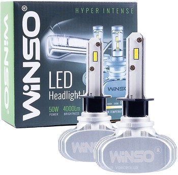 Фото Winso led H1 12/24V 50W 6000K 4000Lm CSP (791100)