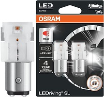 Фото Osram LEDriving SL P21/5W (1157) 12V 1.4W Red (7528DRP-02B)