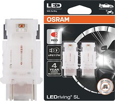 Фото Osram LEDriving SL P27/7W 12V 1.7W Red (3157DRP-02B)