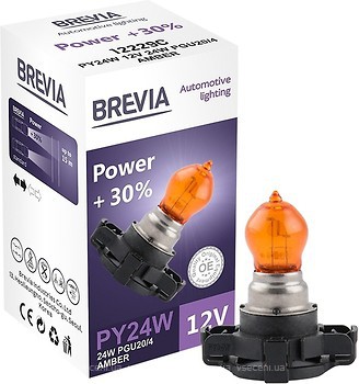 Фото Brevia Power PY24W +30% 12V 24W (12229C)