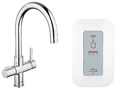 Фото Grohe Red Duo 30083000 + бойлер single (4 литра)