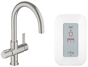 Фото Grohe Red Duo 30083DC0 + бойлер single (4 литра)