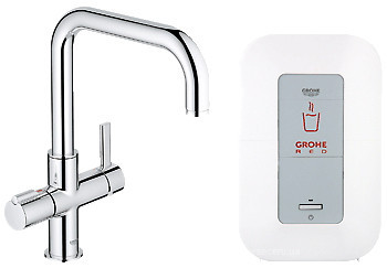 Фото Grohe Red Duo 30145000 + бойлер single (4 литра)