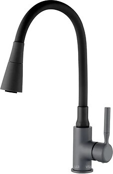 Фото Zerix Atrium-011-T Graphite Refl. Black (ZX6106)