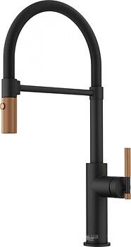 Фото Franke Maris Stripes Semi Pro черный матовый/медь (115.0747.680)