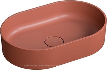 Фото Omnires Ovo 55x36 terracotta (OVOUNTE)