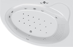 Фото Ravak Asymmetric II 150x100 Thai Spa Pro хром (GMSR0900)
