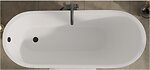Фото Besco Olaya Glam 160x68 ножки черные (WAO-160-GZB)