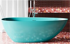 Фото WGT Water Stone Onda 160x77 бирюзовый