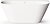 Фото PAA Deco Wall 166x81 Matte White (VADEWAS/00)