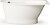 Фото PAA Tre A 150x100 Glossy Alpine White (VATRE/A/00+PATREM/00)