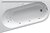 Фото Ravak Chrome L 160x105 Relax Base (GMSR1358/36334)
