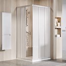 Фото Ravak Supernova ASRV3+ASRV3 75x75 Satin Pearl (15V30UR211+15V30UR211)