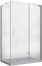 Фото Besco Viva rectangular 100x80 R clear (VPP-100-195C)