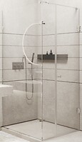 Фото Weston WK2 100x80 хром/прозрачная (W008)