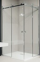 Фото Weston WKS7 100x100 хром/прозрачная (W037)