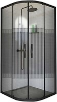 Фото Aquaform Nigra 90x90x185 Spagetti Black (110-4018U)