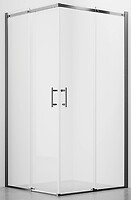 Фото Weston Linea WKS7 90x90 Gun Metal/прозрачная