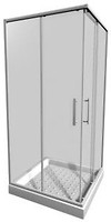 Фото Jika Lyra Plus Shower Enclosure 80 (251381)