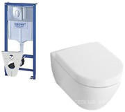 Фото Villeroy & Boch Subway 2.0 56001001 + Grohe Rapid SL 38750001