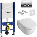 Фото Villeroy & Boch Subway 2.0 5614R001 + Geberit Duofix 458.121.21.1