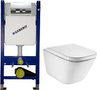 Фото Roca Gap Rimless A34H47C000 + Geberit Duofix 458.168.21.1