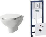 Фото Laufen Pro B H8669510000001 + Grohe Rapid SL 38772001
