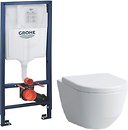 Фото Laufen Pro H8209660000001 + Grohe Rapid SL 39503000