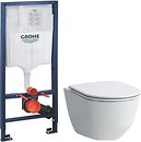 Фото Laufen Pro H8209660000001 + Grohe Rapid SL 39504000