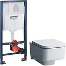 Фото Laufen Pro S H8209610000001 + Grohe Rapid SL 39504000