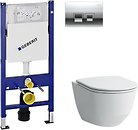 Фото Laufen Pro Rimless H8669570000001 + Geberit Duofix 458.168.21.1