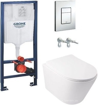 Фото Q-tap Swan WHI 5178 (QT16335178W/QTSWAWHI5178) + Grohe Rapid SL 38772001