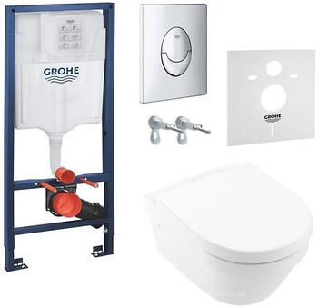 Фото Villeroy & Boch Architectura 4694HR01 + Grohe Rapid SL 38721001