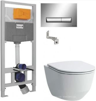 Фото Laufen Pro Rimless H8669570000001 + Imprese i8120