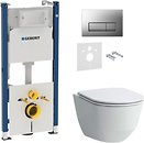 Фото Laufen Pro Rimless H8669570000001 + Geberit Duofix 458.178.46.1
