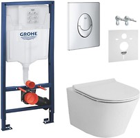 Фото Volle Aiva Rimless 13-68-526 + Grohe Rapid SL 38721001