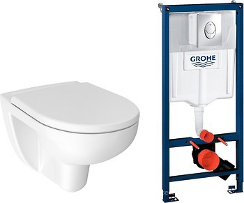 Фото Jika Lyra Plus 821384H890385 + Grohe Rapid SL 38721001