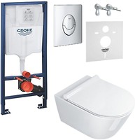 Фото Catalano Zero 55 Sospeso 1VS55N00 Bianco + Grohe Rapid SL 38721001