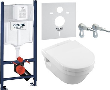 Фото Villeroy & Boch Omnia Architectura 5684HR01 + Grohe Rapid SL 3884000G