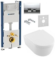 Фото Villeroy & Boch Vento 5656HR01 + Geberit Duofix 458.168.21.1