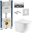 Фото Koller Pool Round RN-0490-RW + Geberit Duofix 458.168.21.1