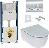 Фото Geberit iCon 500.784.01.1 + Geberit Duofix 458.126.00.1