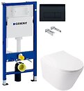 Фото Q-tap Swan WHI 5178 (QT16335178W/QTSWAWHI5178) + Geberit Duofix 458.103.00.1