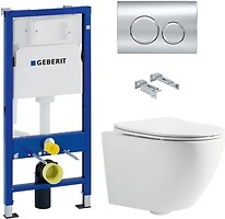 Фото Devit Universal 3020162 + Geberit Delta 458.103.00.1