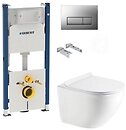 Фото Koller Pool Round RN-0520-RW + Geberit Duofix 458.178.46.1