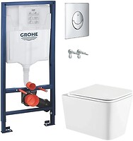 Фото Koller Pool Kvadro KR-0530-RW + Grohe Rapid SL 38721001